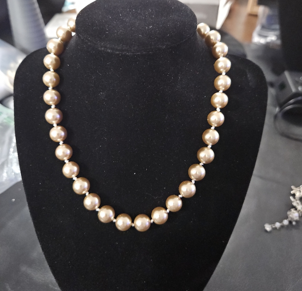 Ralph Lauren Faux Pearl Necklace